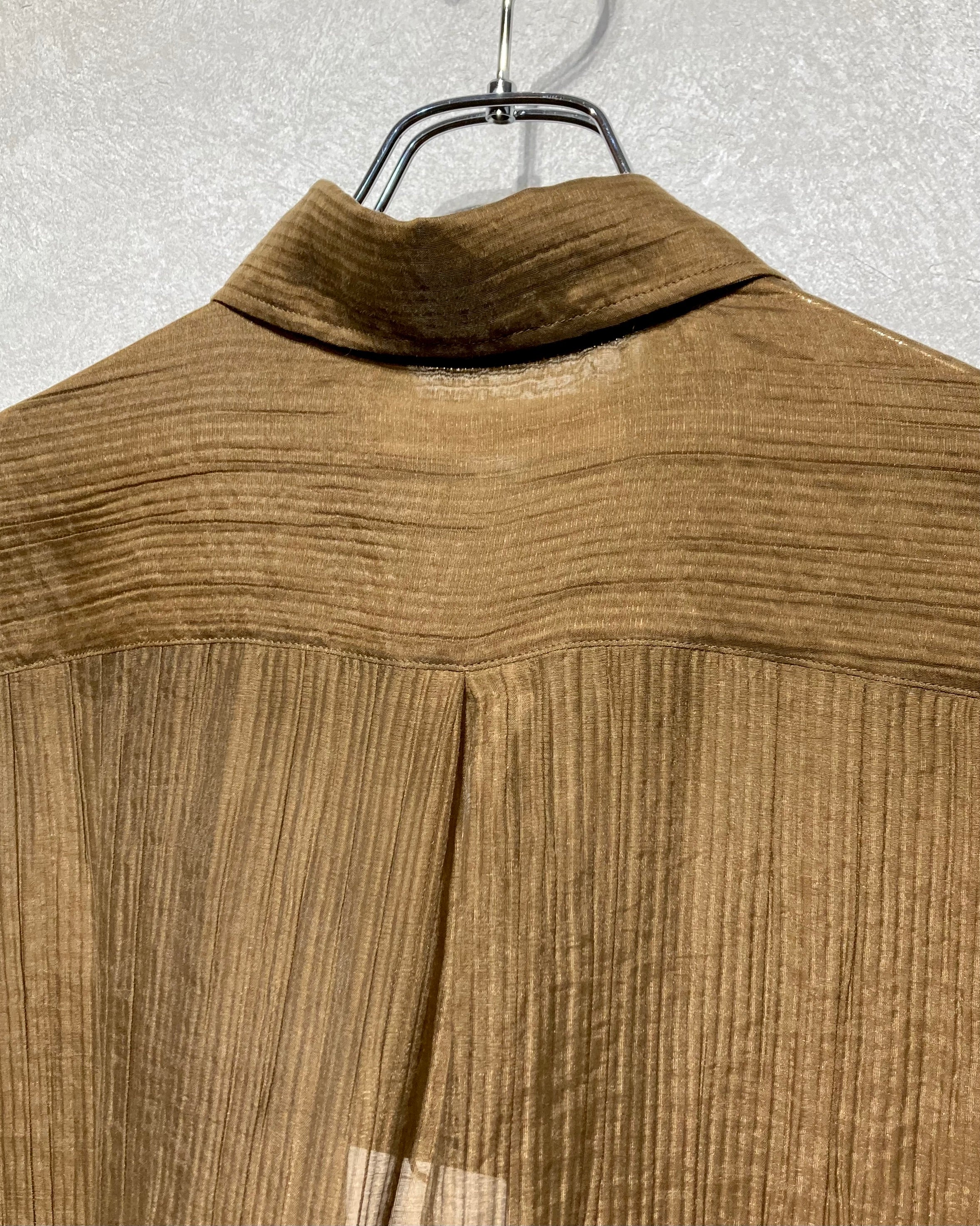 ABELIA EDOWARD GOUCHA / ORDINARY SHIRT - Camel