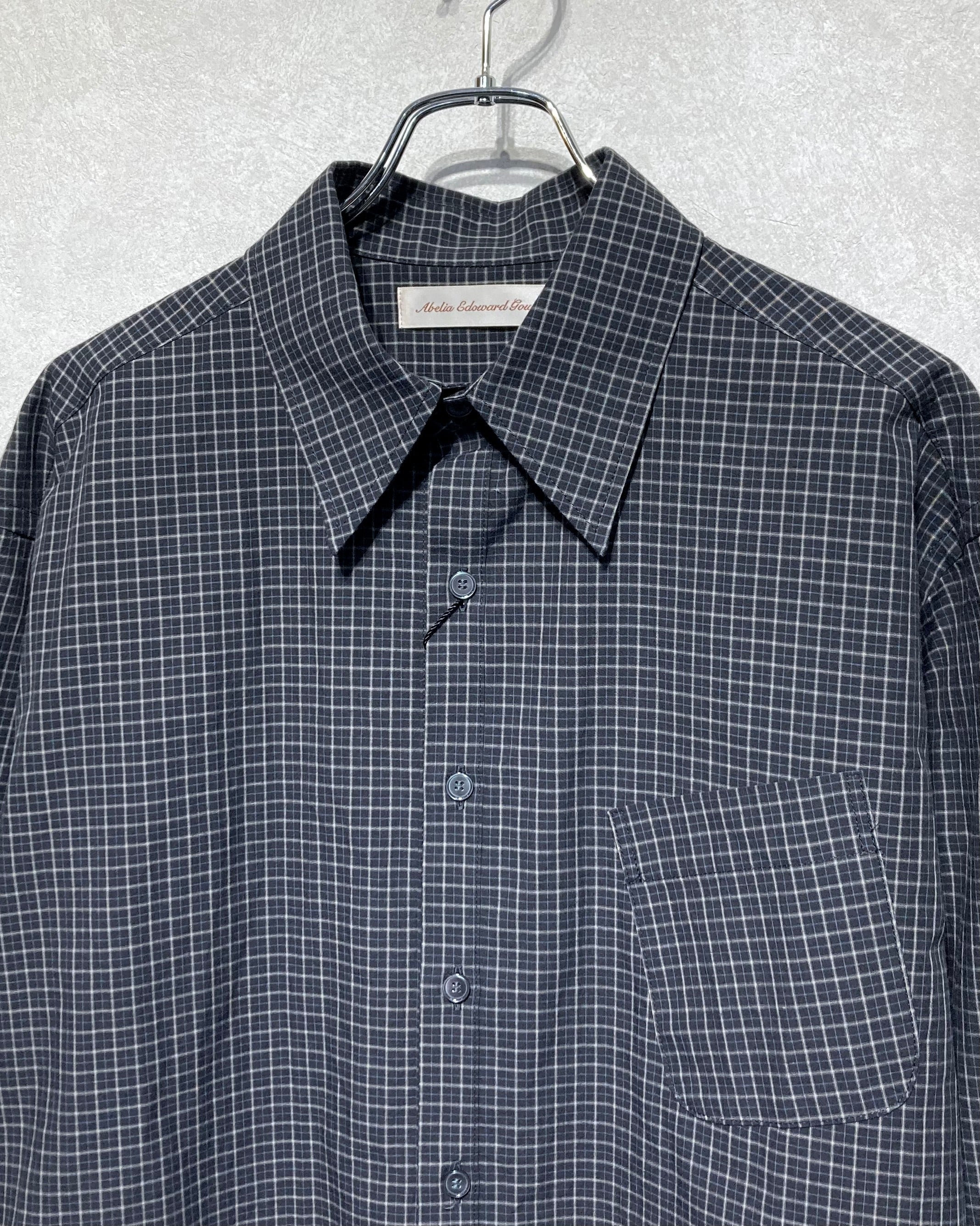 ABELIA EDOWARD GOUCHA / ORDINARY SHIRT - Black check