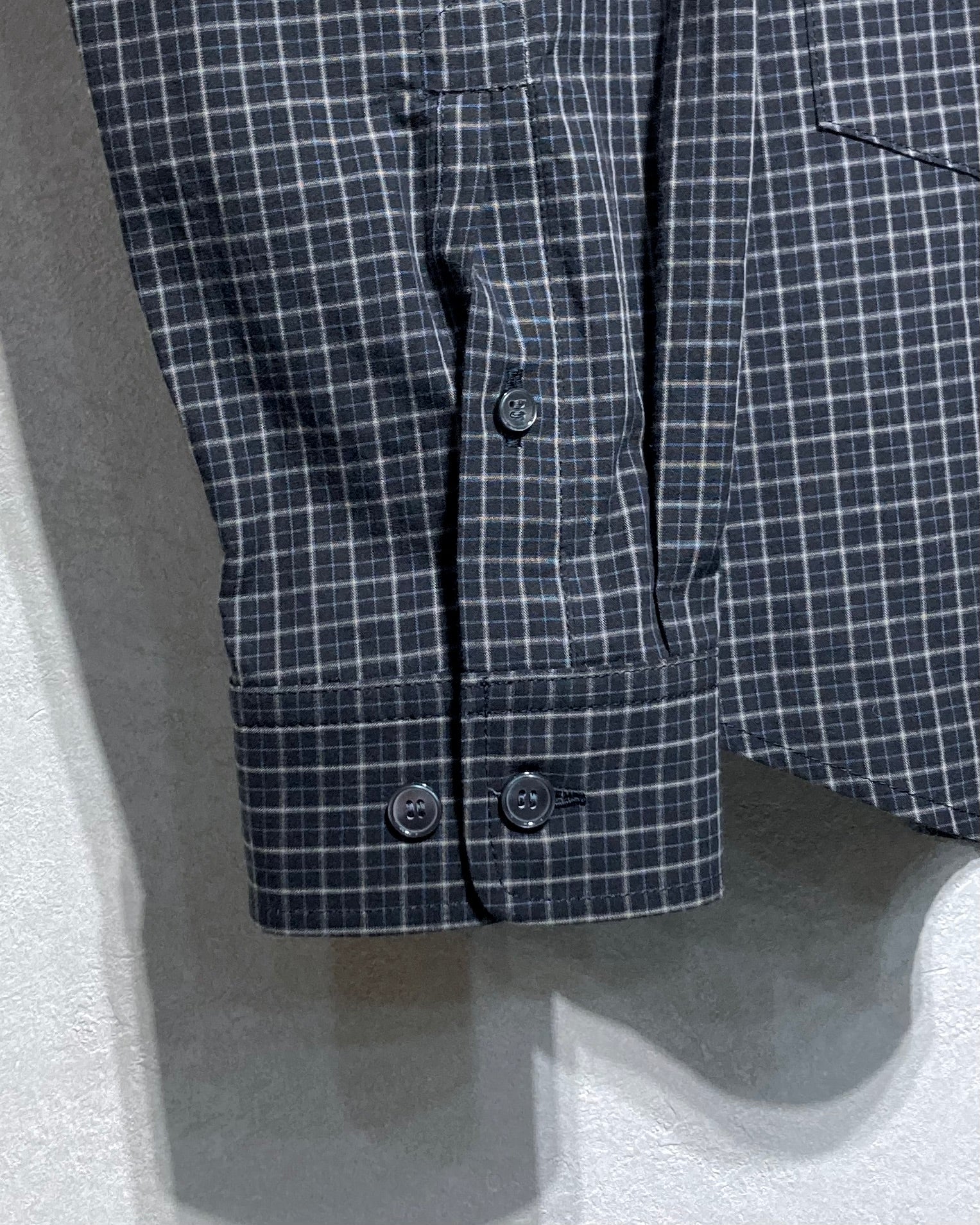ABELIA EDOWARD GOUCHA / ORDINARY SHIRT - Black check