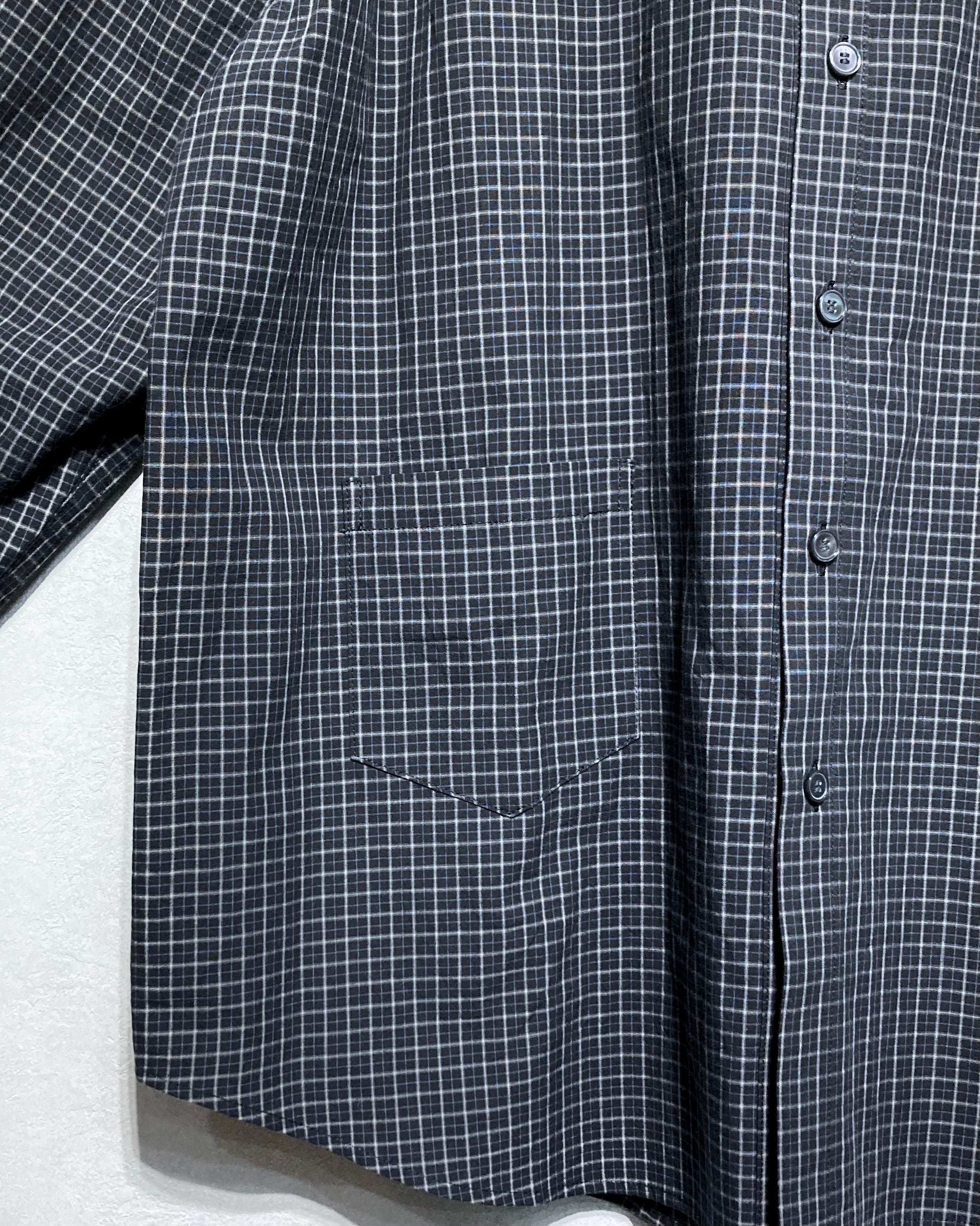 ABELIA EDOWARD GOUCHA / ORDINARY SHIRT - Black check