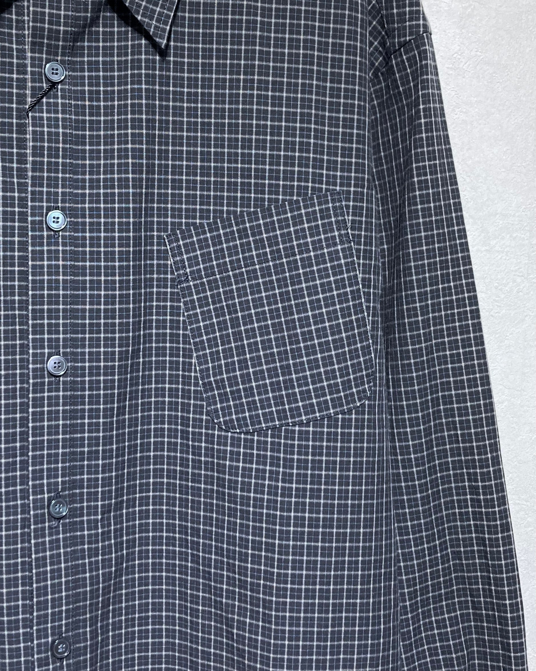 ABELIA EDOWARD GOUCHA / ORDINARY SHIRT - Black check