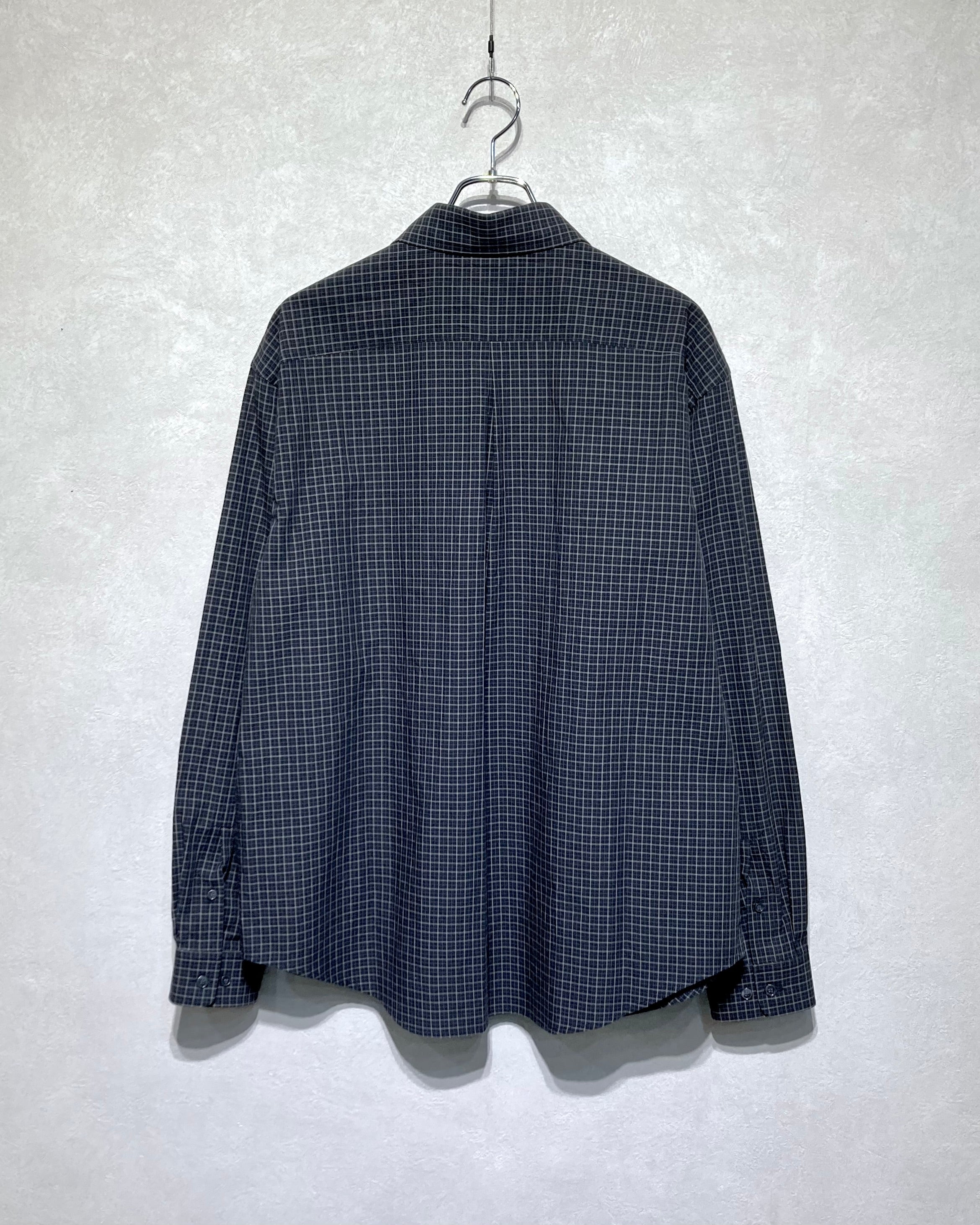 ABELIA EDOWARD GOUCHA / ORDINARY SHIRT - Black check