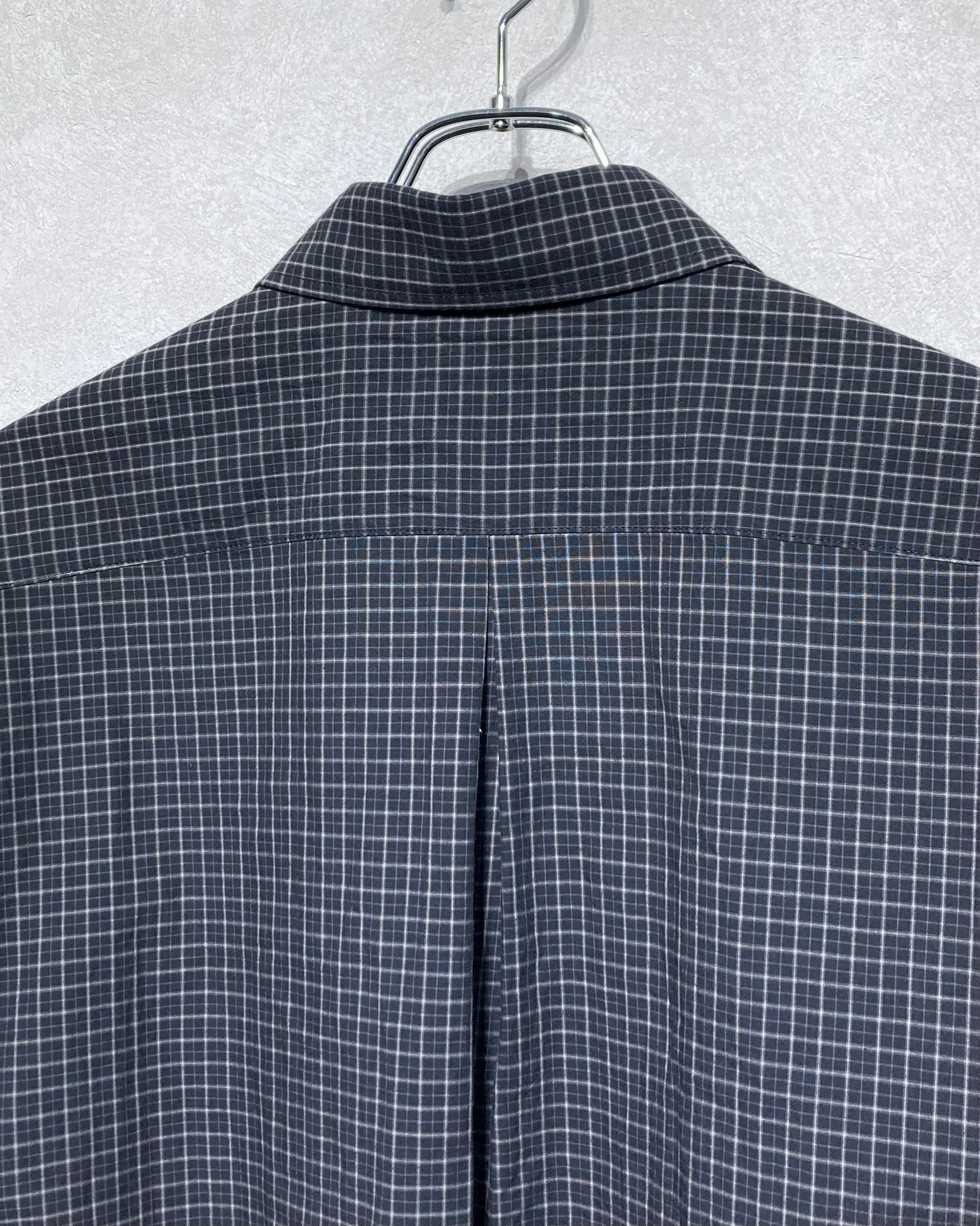 ABELIA EDOWARD GOUCHA / ORDINARY SHIRT - Black check