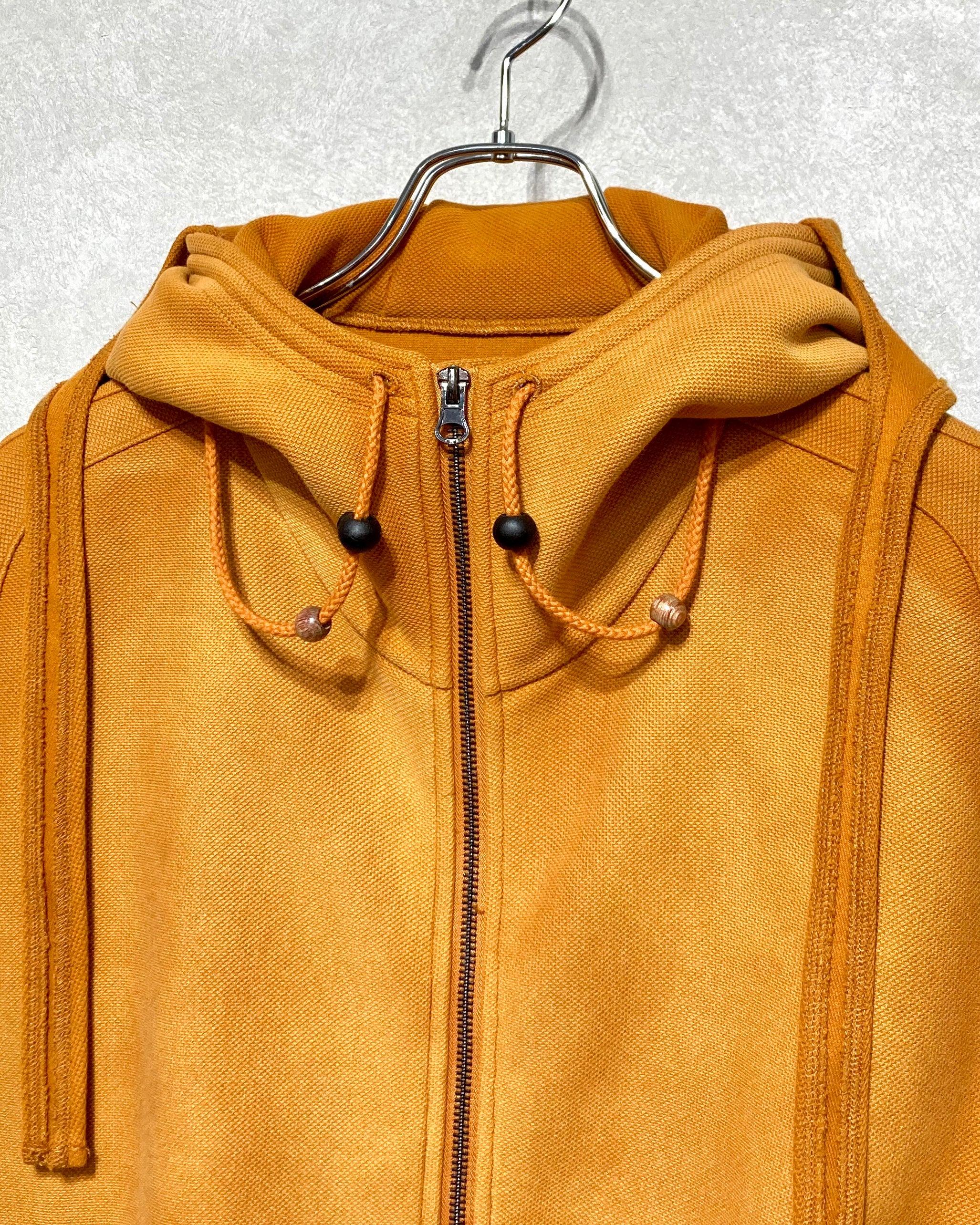 JIAN YE / GUAI MASK HOOD - Mustard