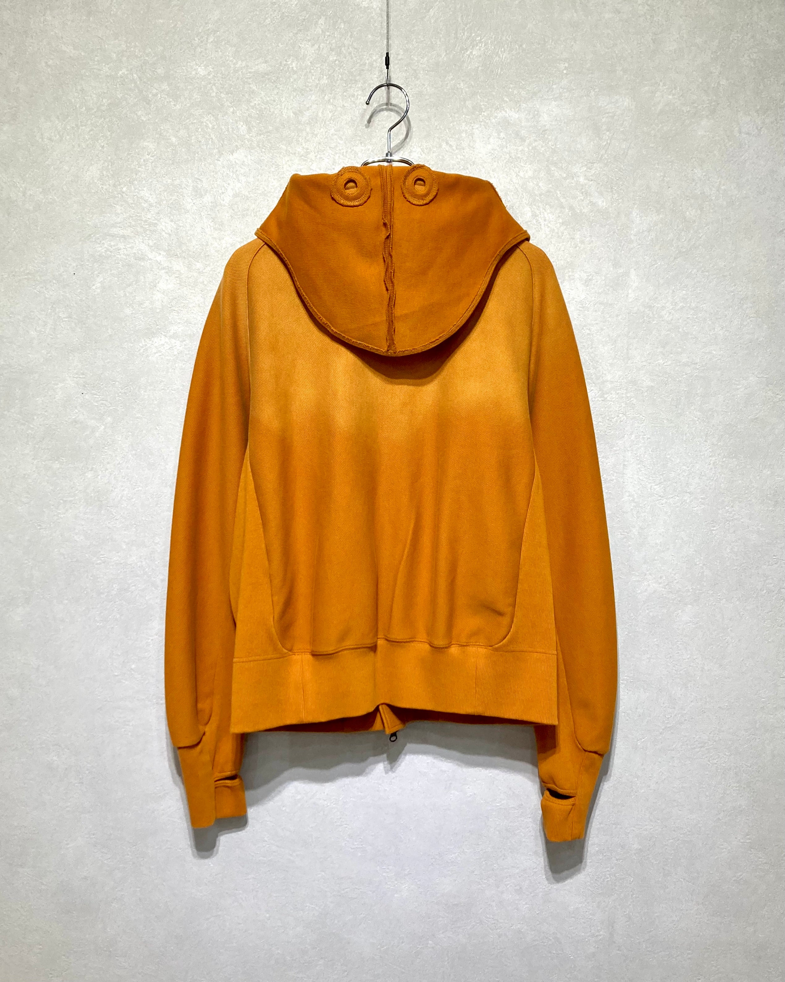 JIAN YE / GUAI MASK HOOD - Mustard