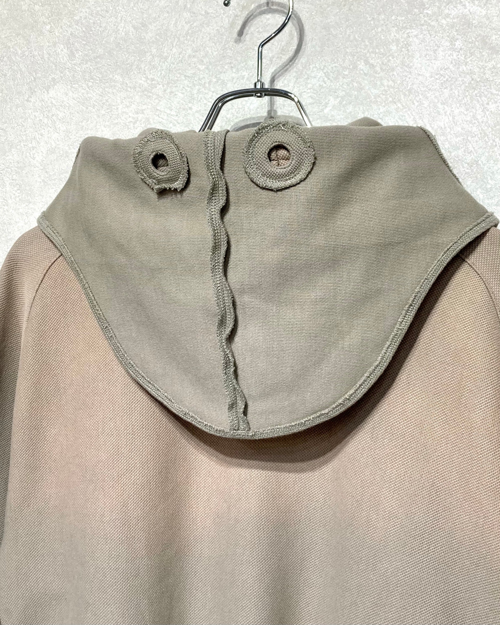 JIAN YE / GUAI MASK HOOD - Ecru