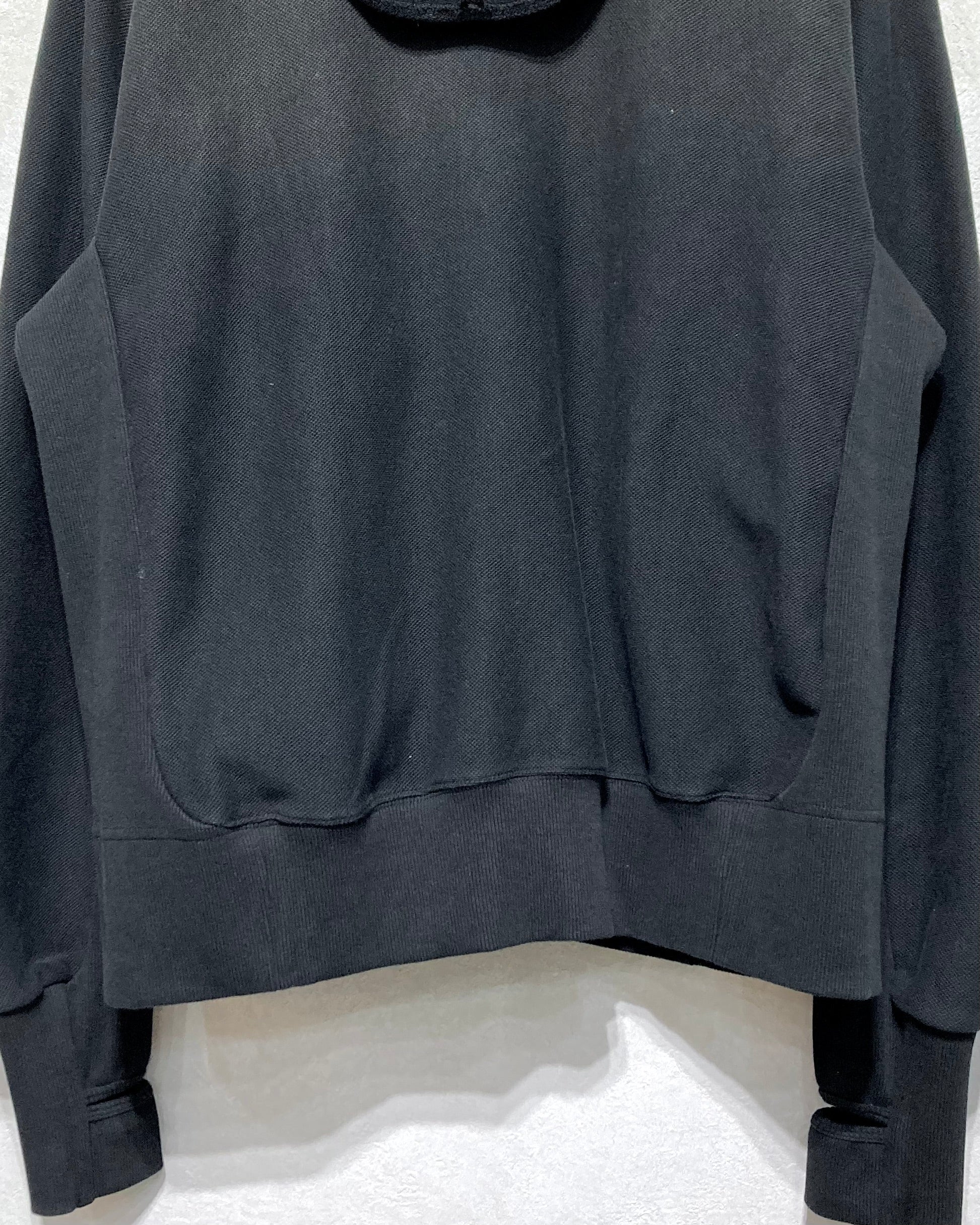 JIAN YE / GUAI MASK HOOD - Black