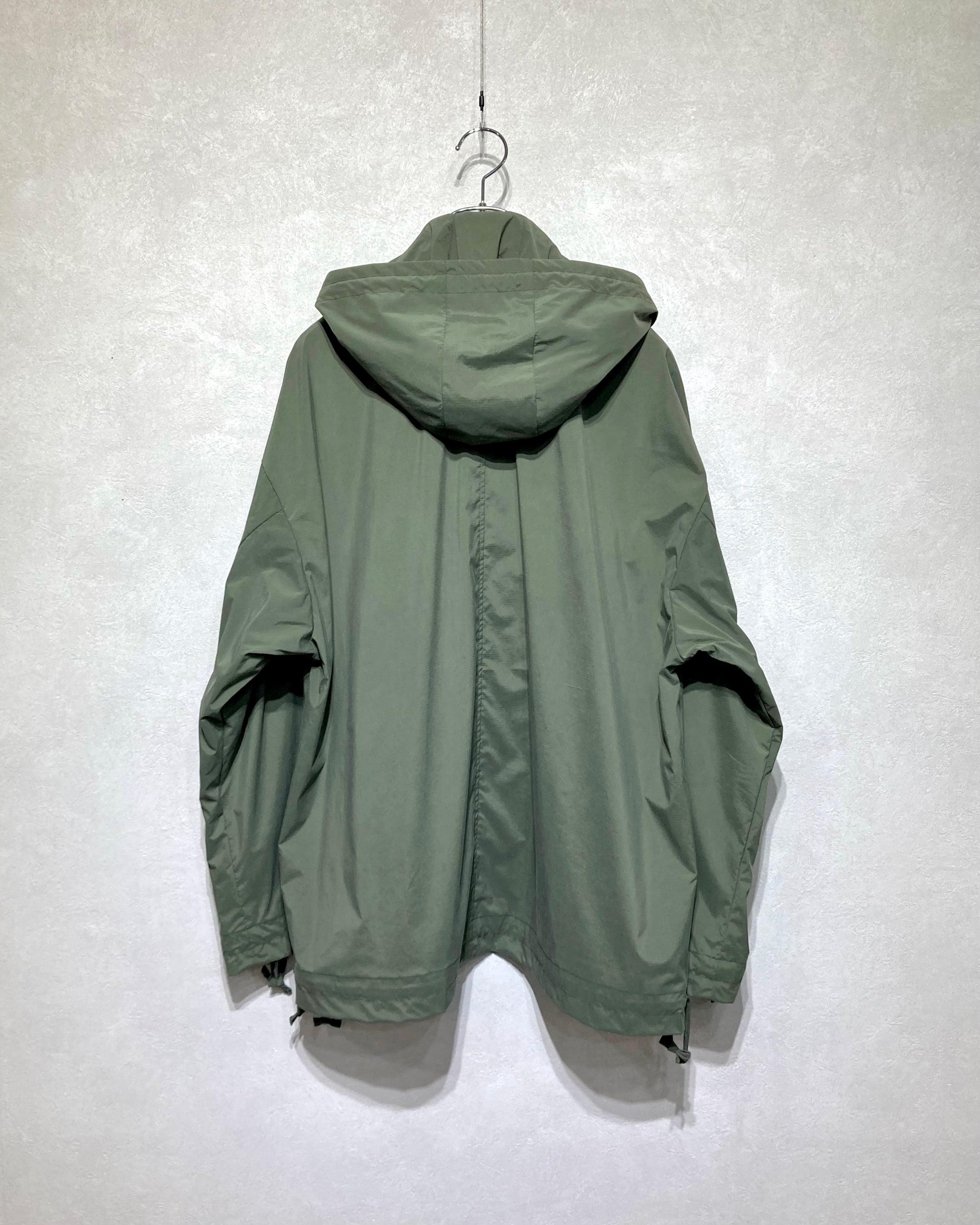 JIAN YE / FANG ANORACK HOOD(WATER PLOOF) - OLIVE