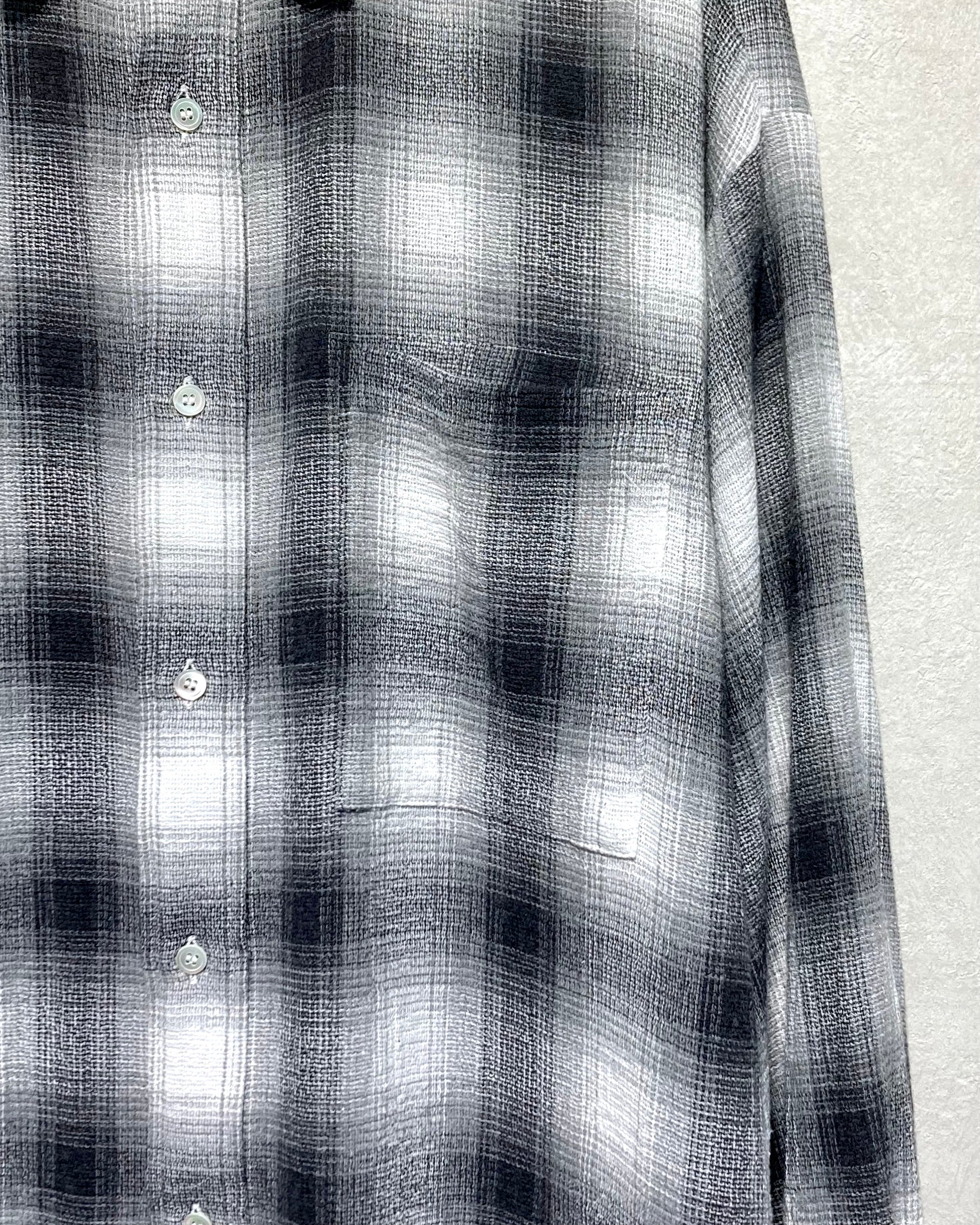 ROTOL / DRY OMBRE WIDE SHIRT - White