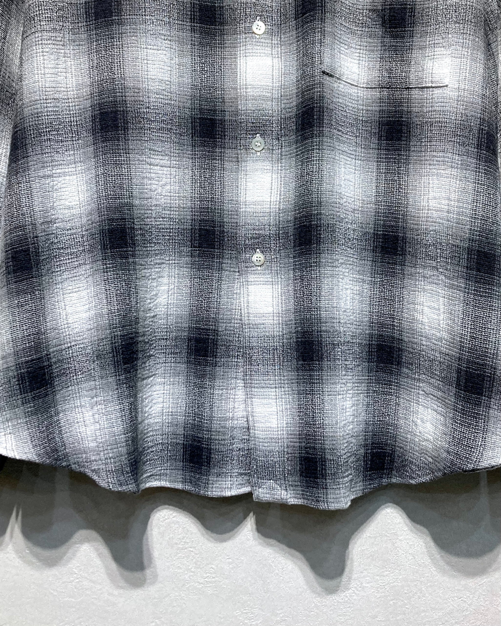 ROTOL / DRY OMBRE WIDE SHIRT - White