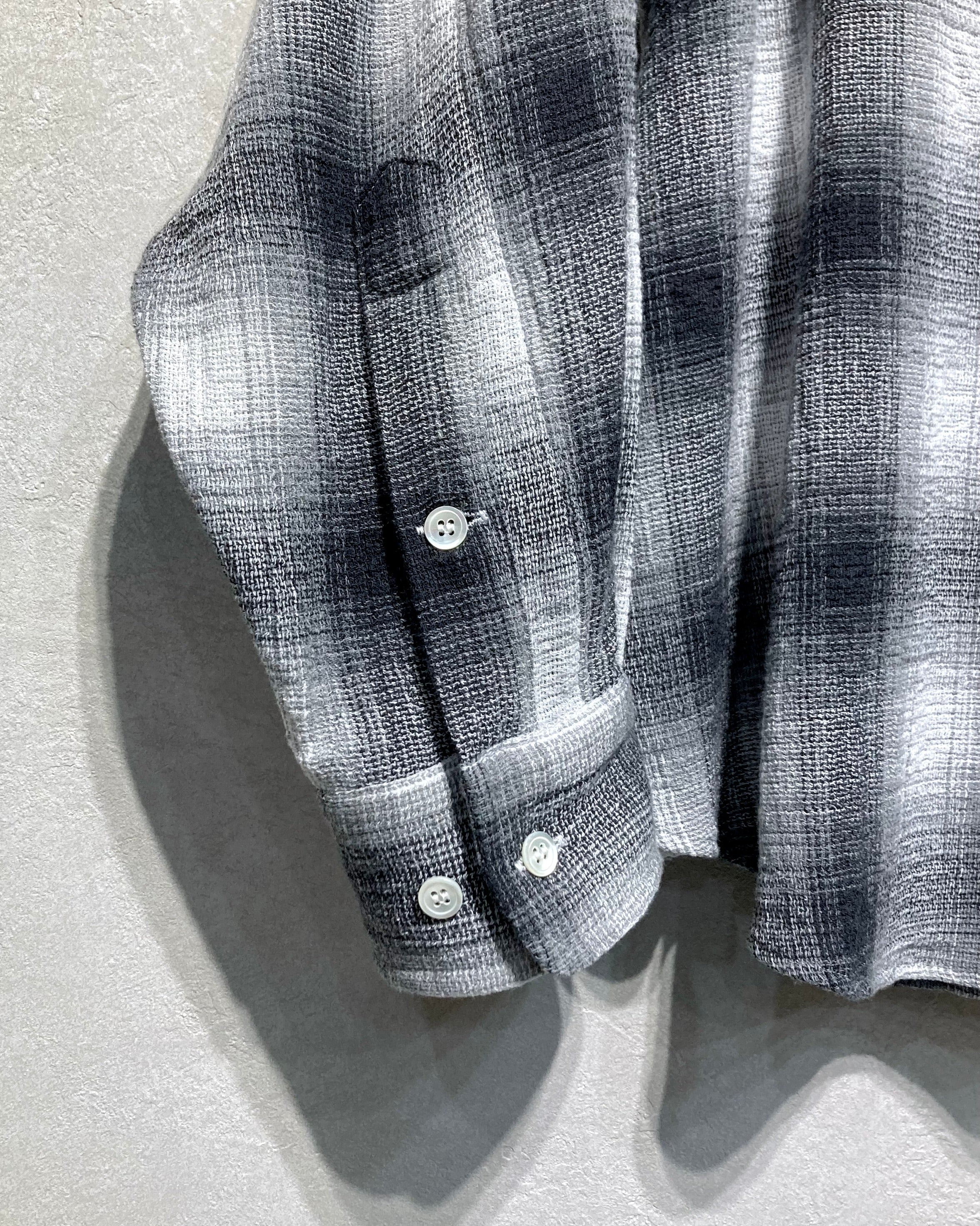 ROTOL / DRY OMBRE WIDE SHIRT - White