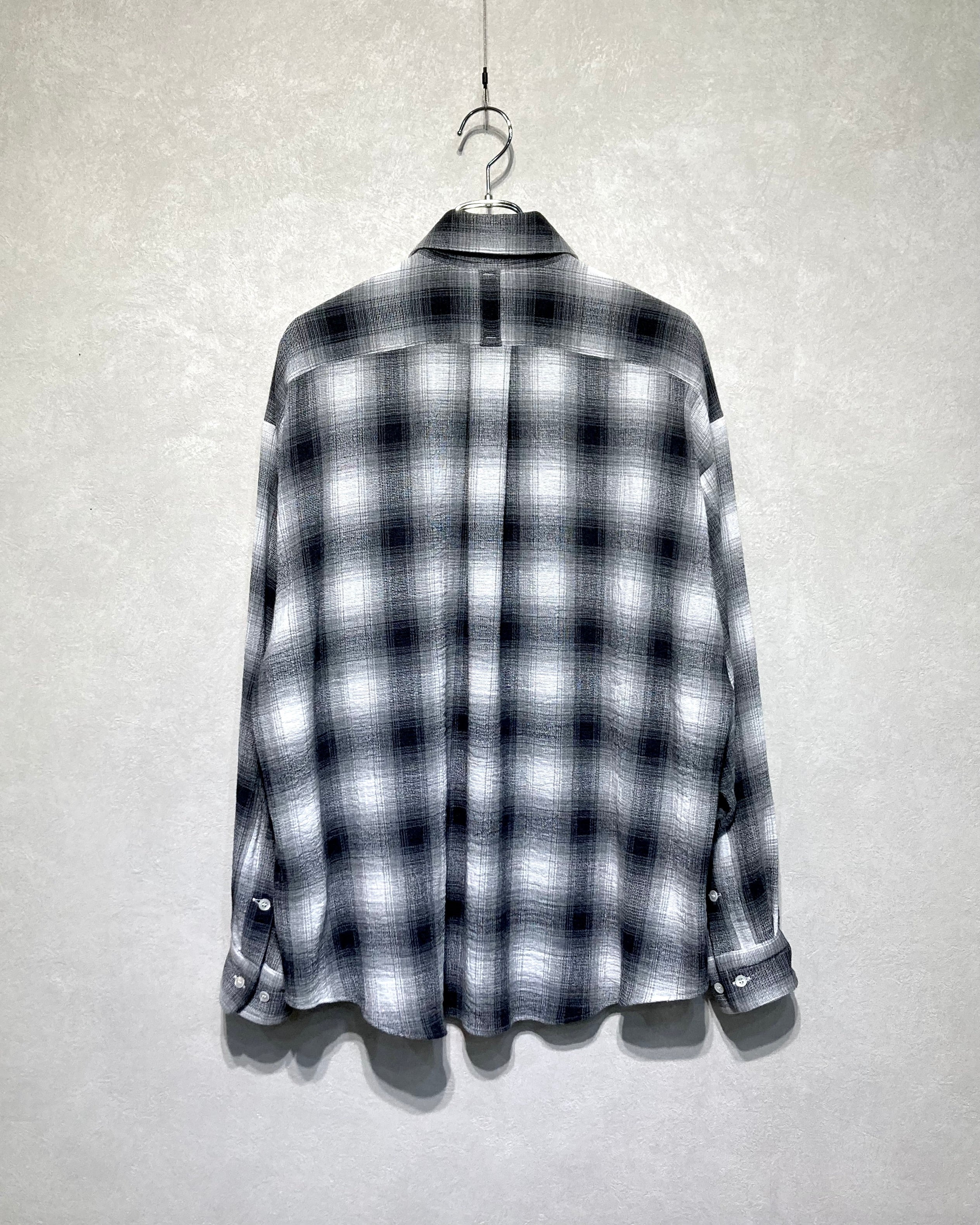 ROTOL / DRY OMBRE WIDE SHIRT - White