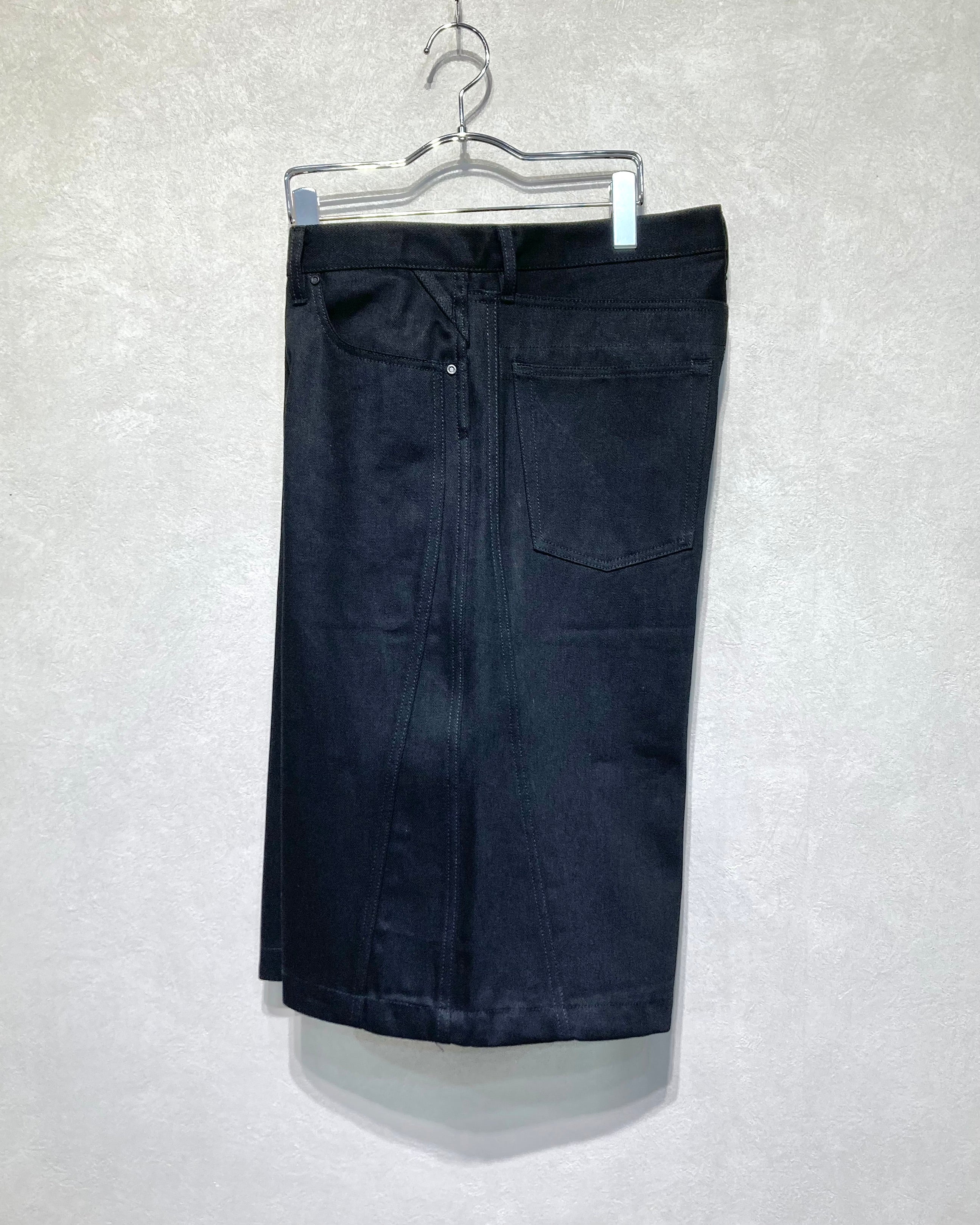 ROTOL / TRIPLE SEAMS 6P DENIM SHORTS - Black