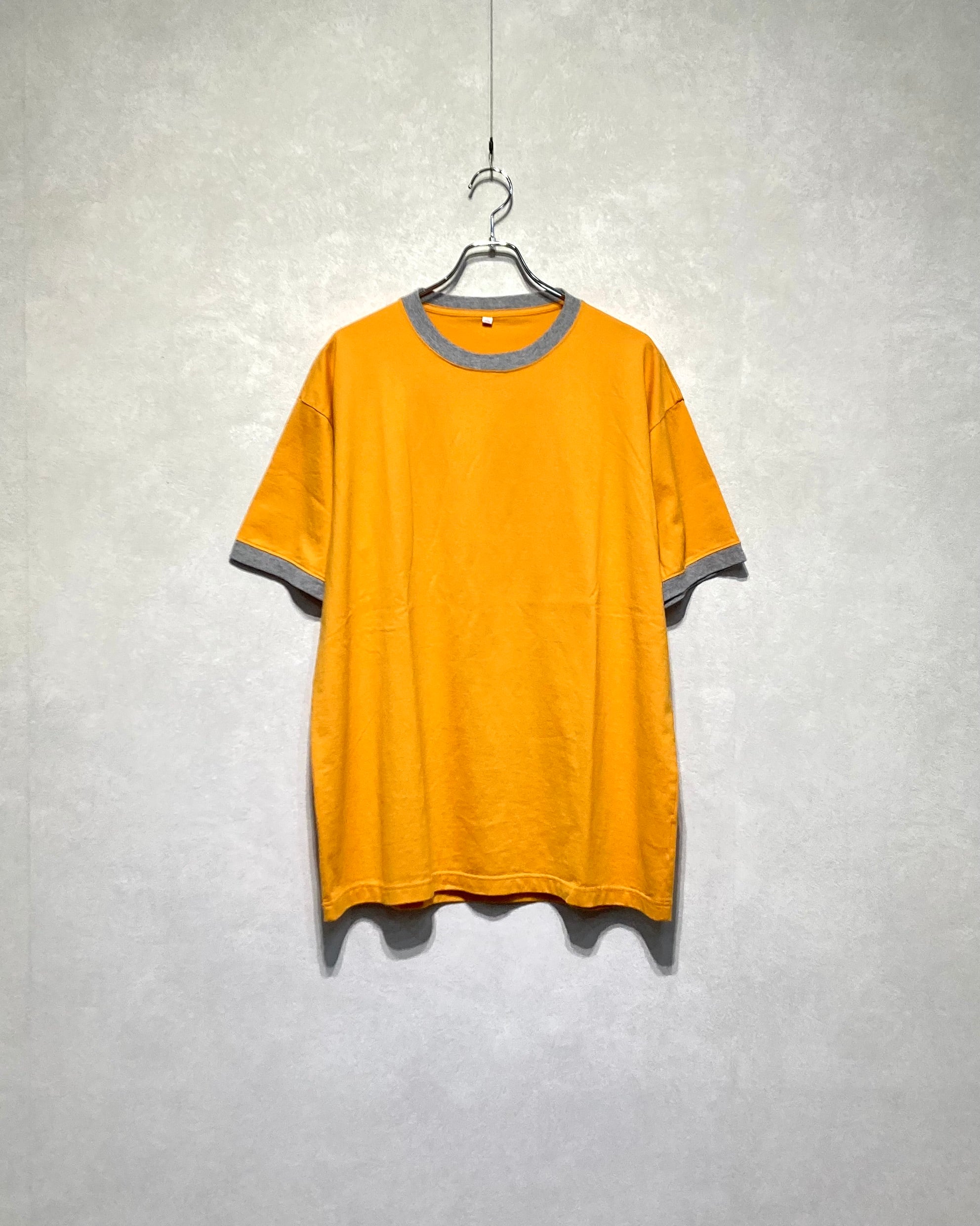 ISSUETHINGS / TYPE108/Cut&sew/Bicolor - Gray×yellow