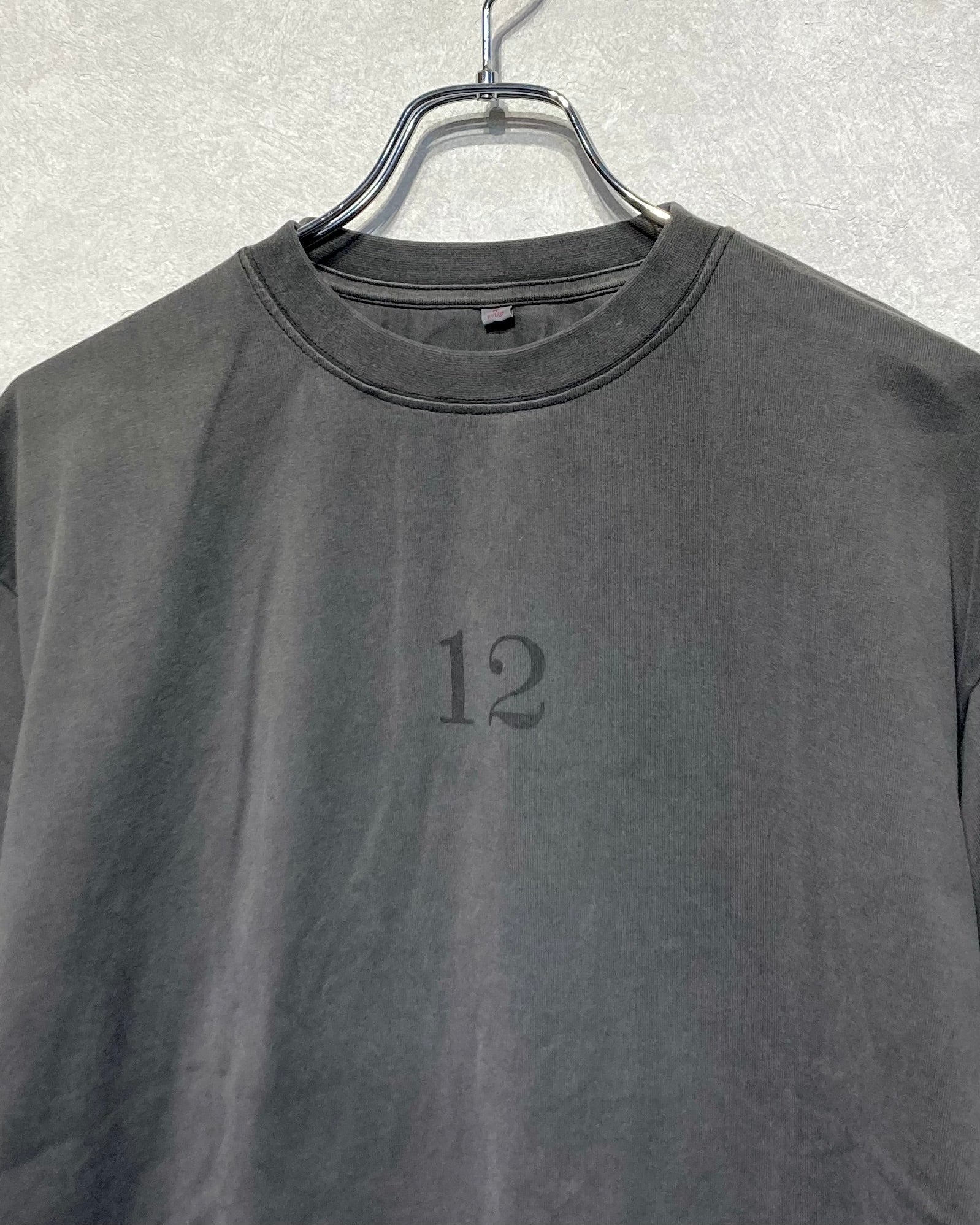 ISSUETHINGS / TYPE108/Cut&sew/Stamp - Black