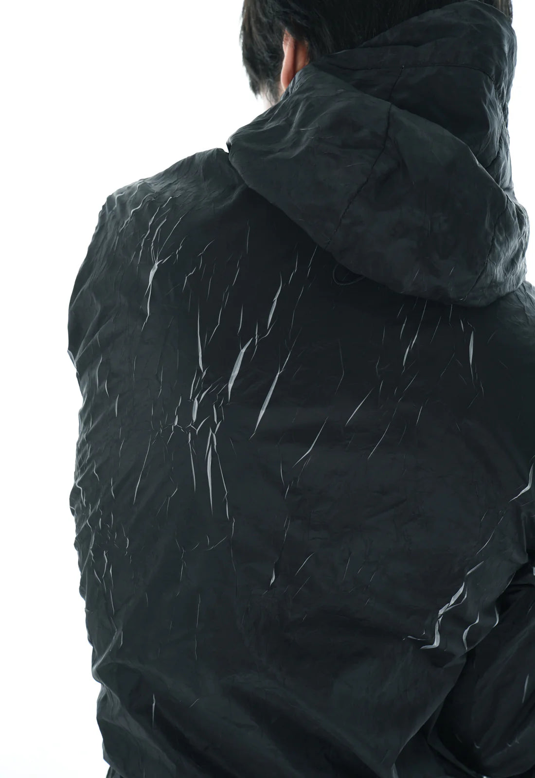 RYAW / INVERTED PLEAT SHELL - Black