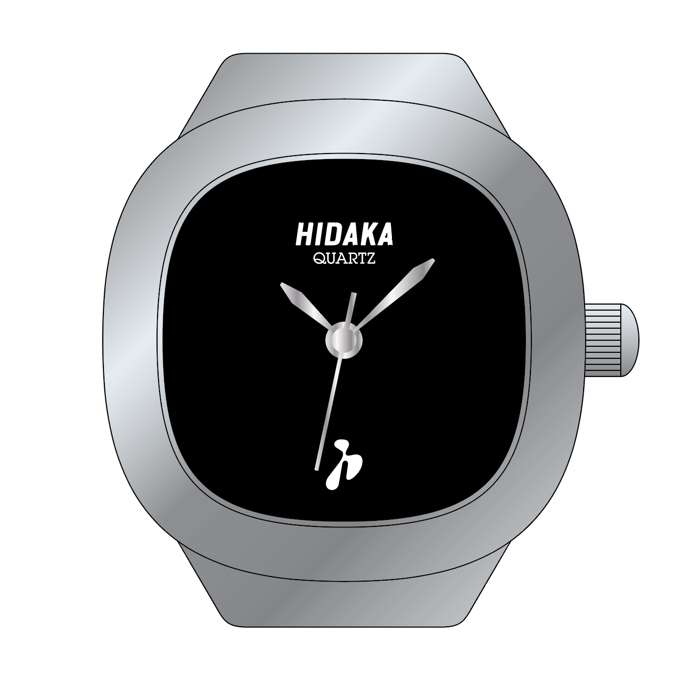HIDAKA / GHOST RING WATCH - Black