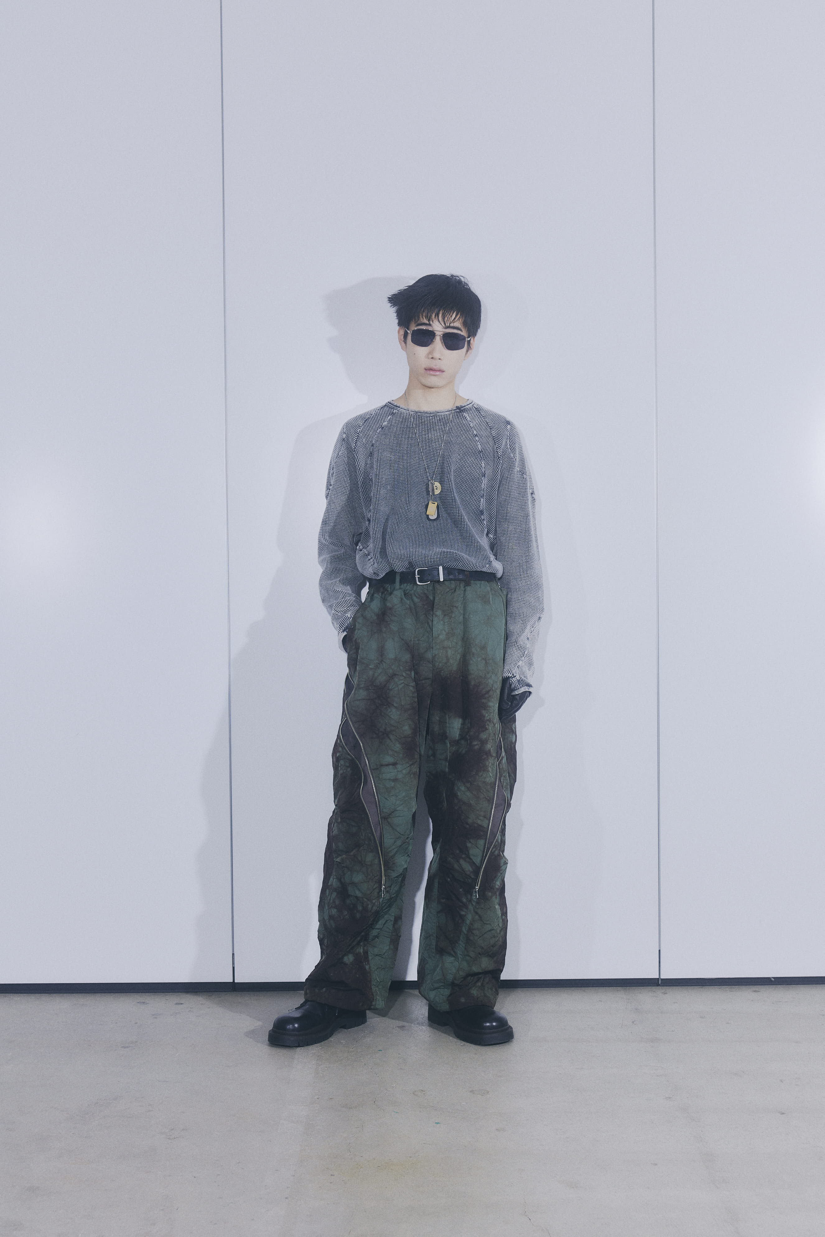 ROTOL / X LONG SLEEVE TEE - Charcoal