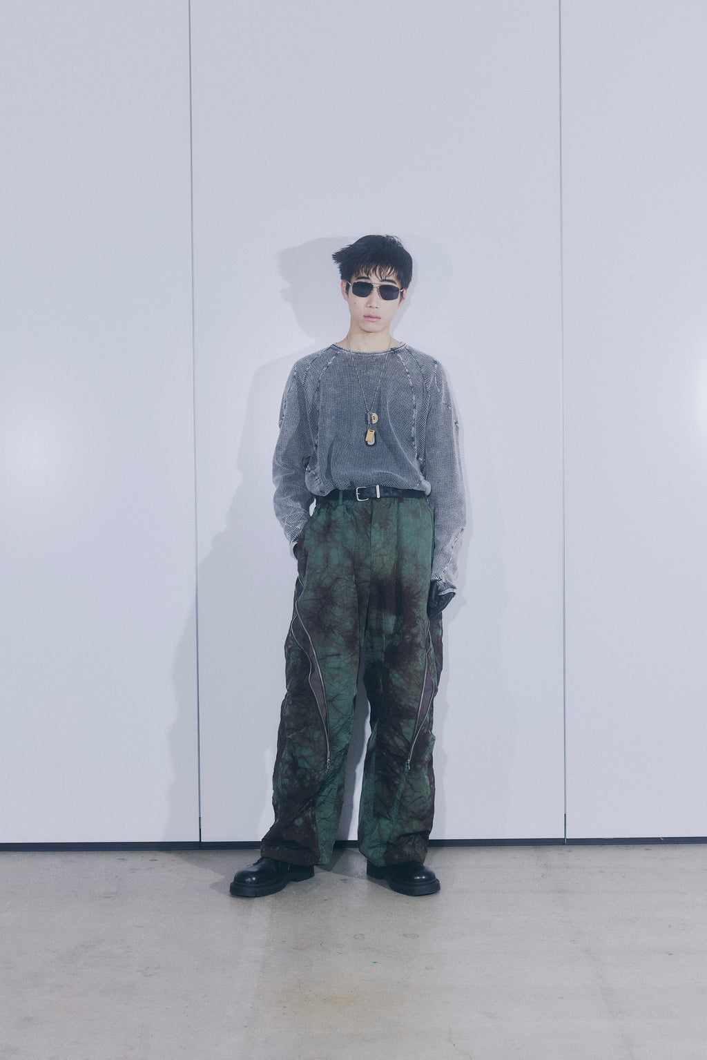 ROTOL / X LONG SLEEVE TEE - Charcoal