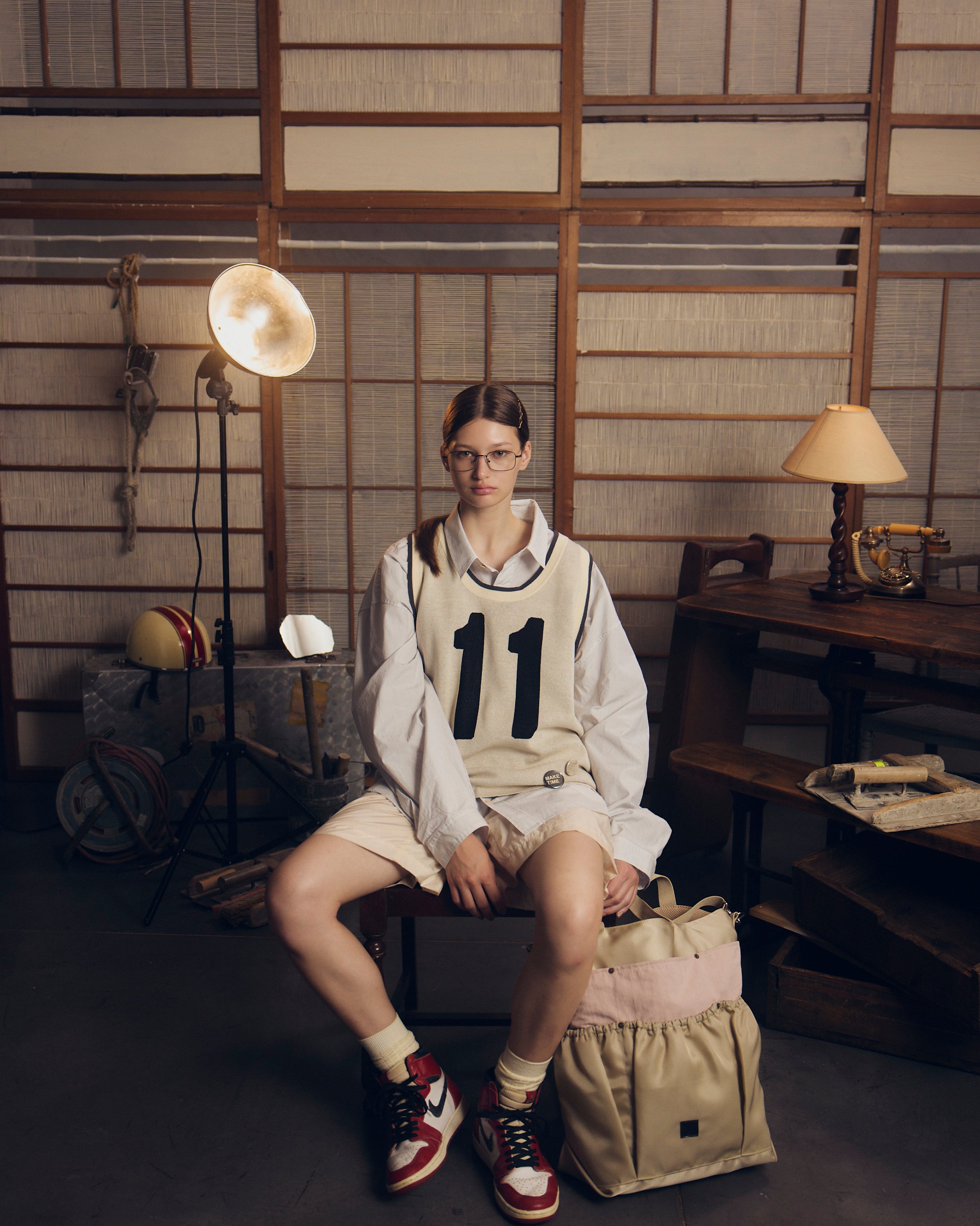 REFOMED / NEXT MAN TOOL BAG - Beige